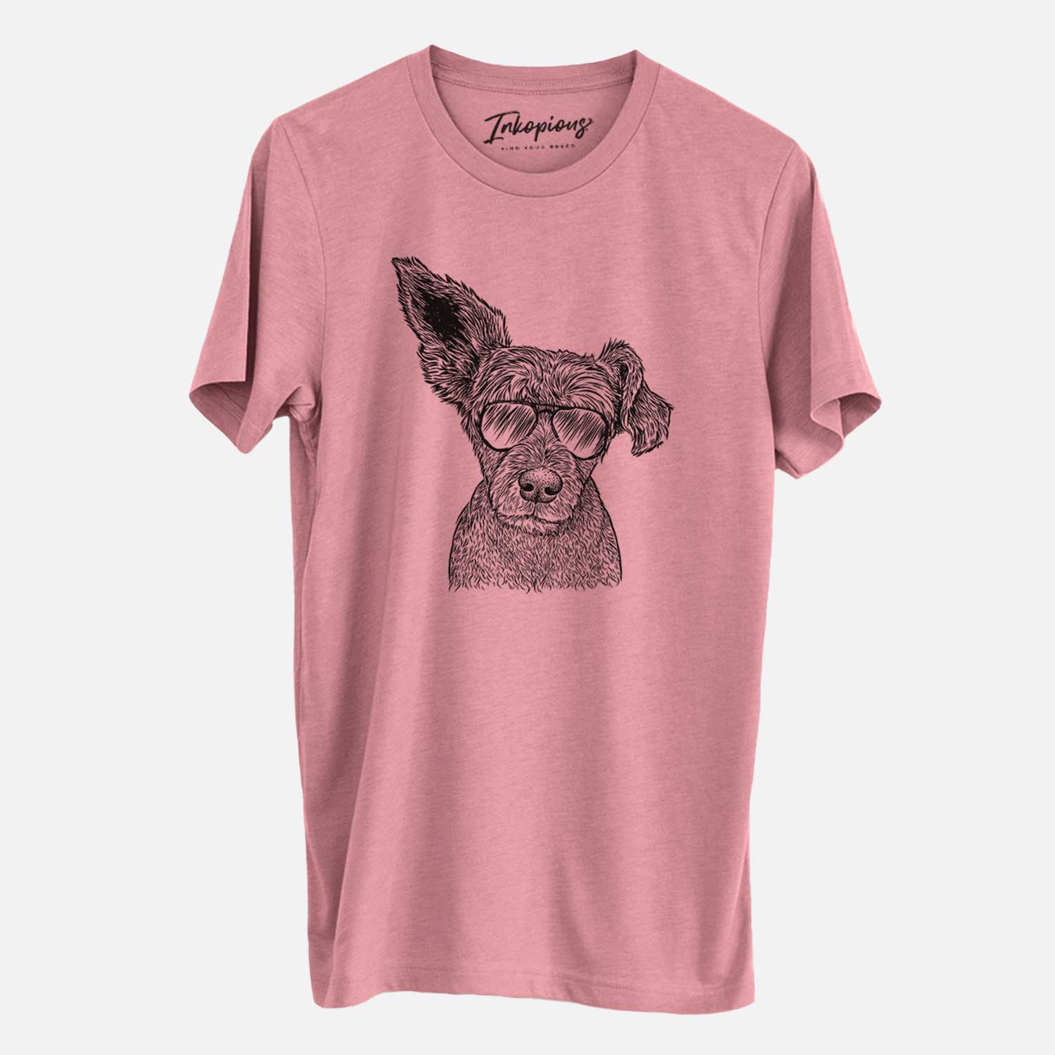 Aviator Boodles the Schnauzer Mix - Unisex Crewneck