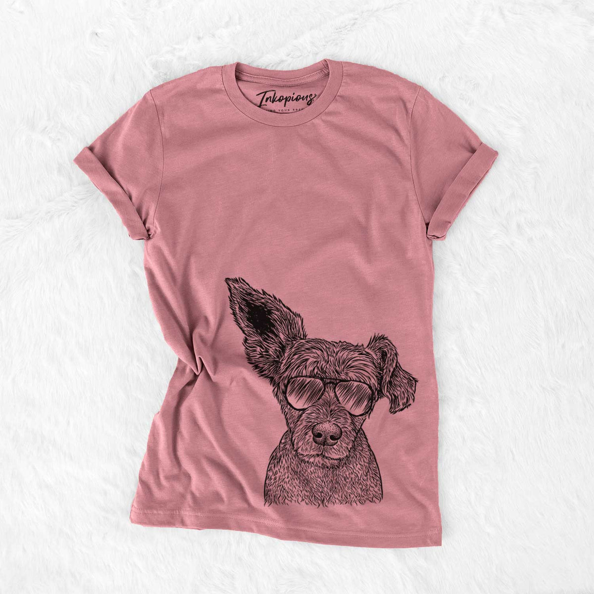 Aviator Boodles the Schnauzer Mix - Unisex Crewneck