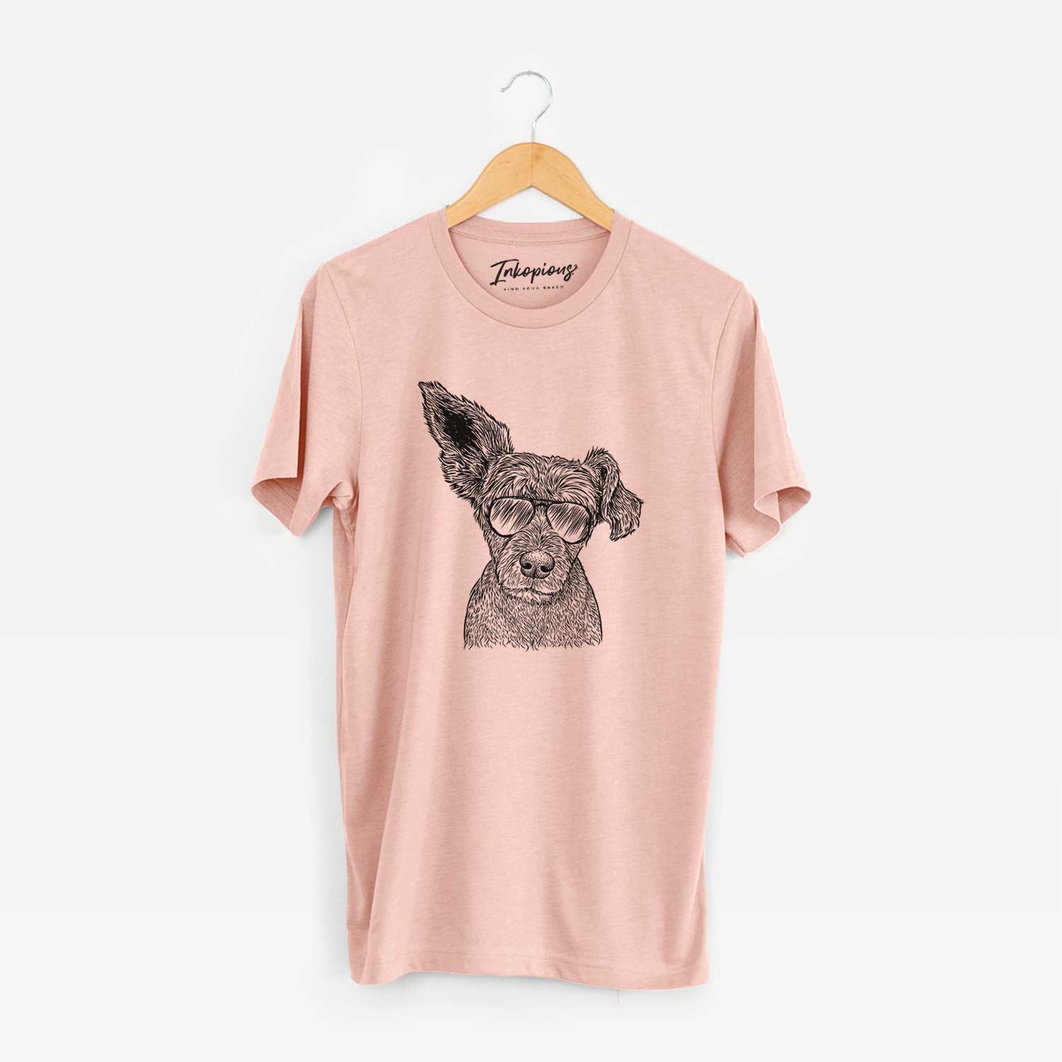 Aviator Boodles the Schnauzer Mix - Unisex Crewneck