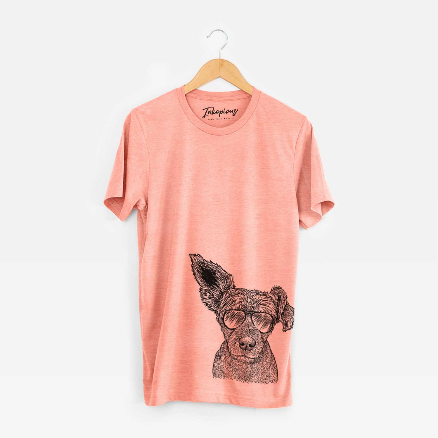 Aviator Boodles the Schnauzer Mix - Unisex Crewneck