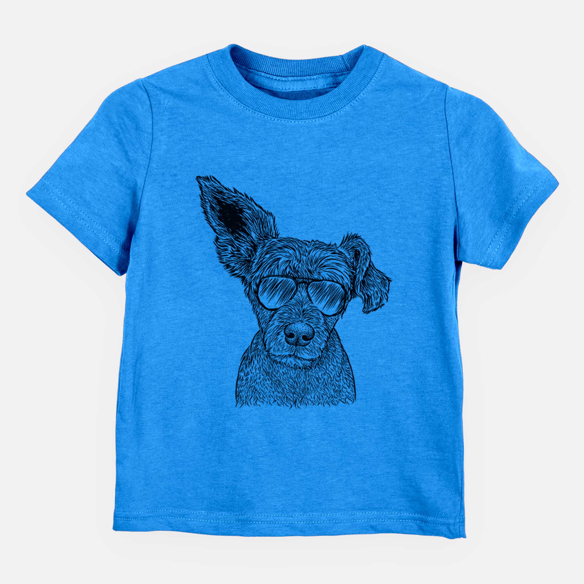 Aviator Boodles the Schnauzer Mix - Kids/Youth/Toddler Shirt