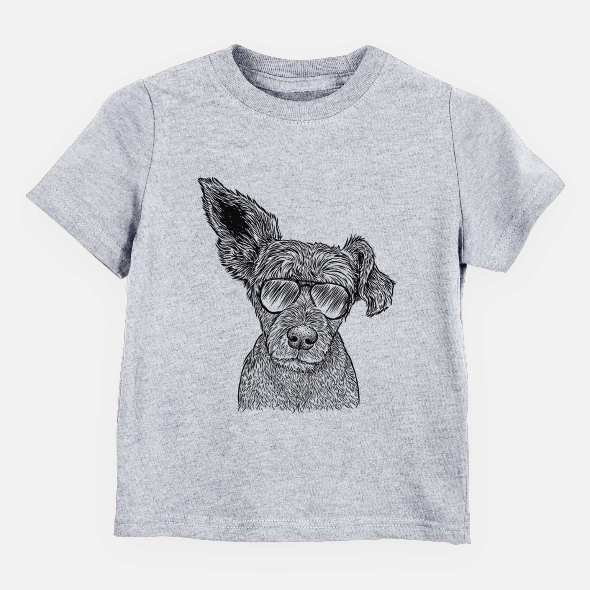 Aviator Boodles the Schnauzer Mix - Kids/Youth/Toddler Shirt