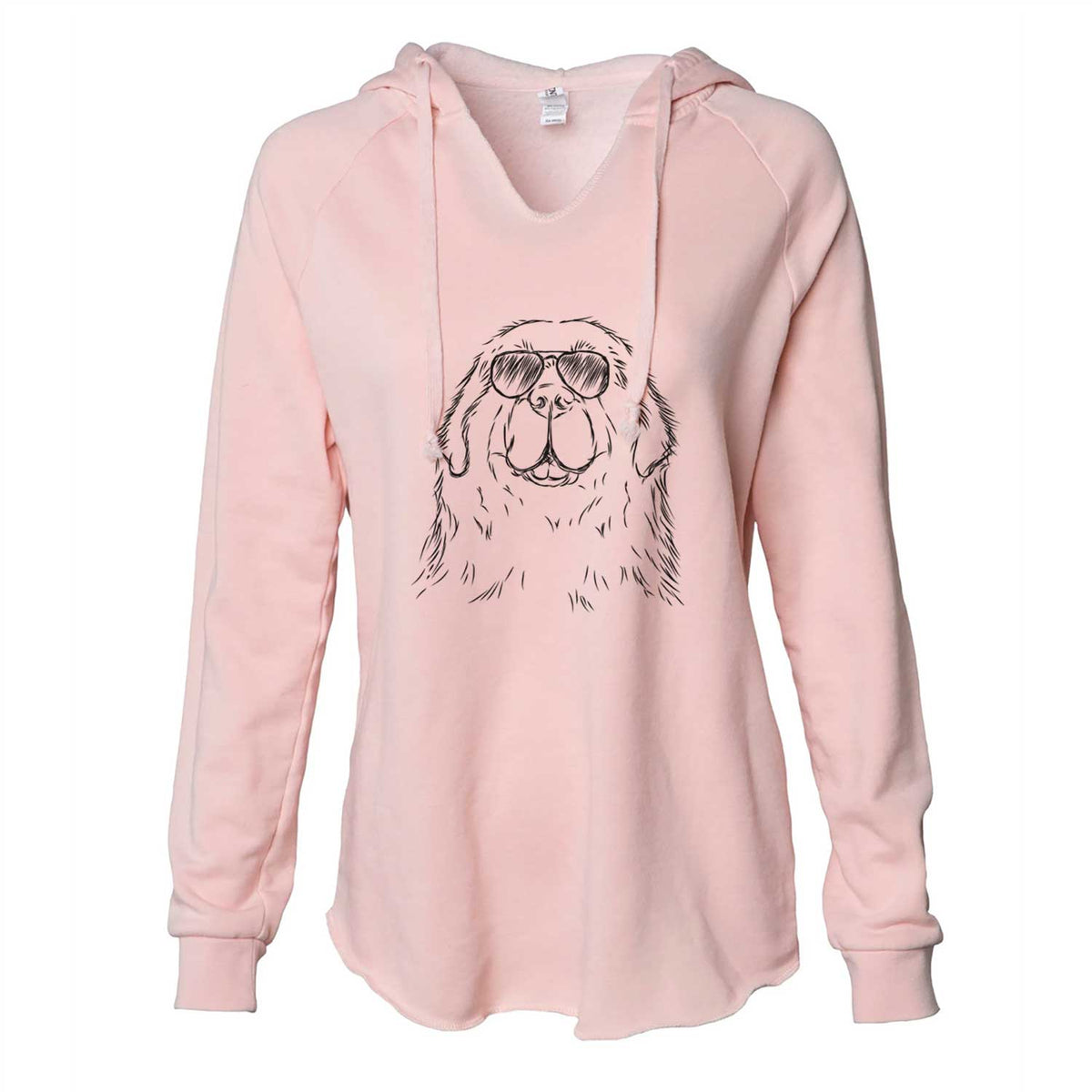 Boomer the Newfoundland - Cali Wave Hooded Sweatshirt