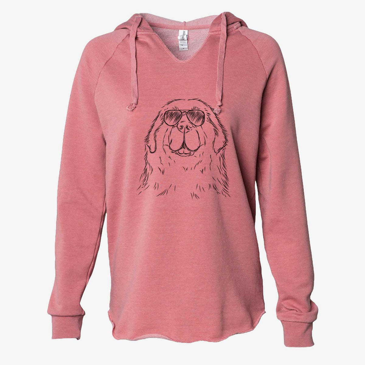 Boomer the Newfoundland - Cali Wave Hooded Sweatshirt