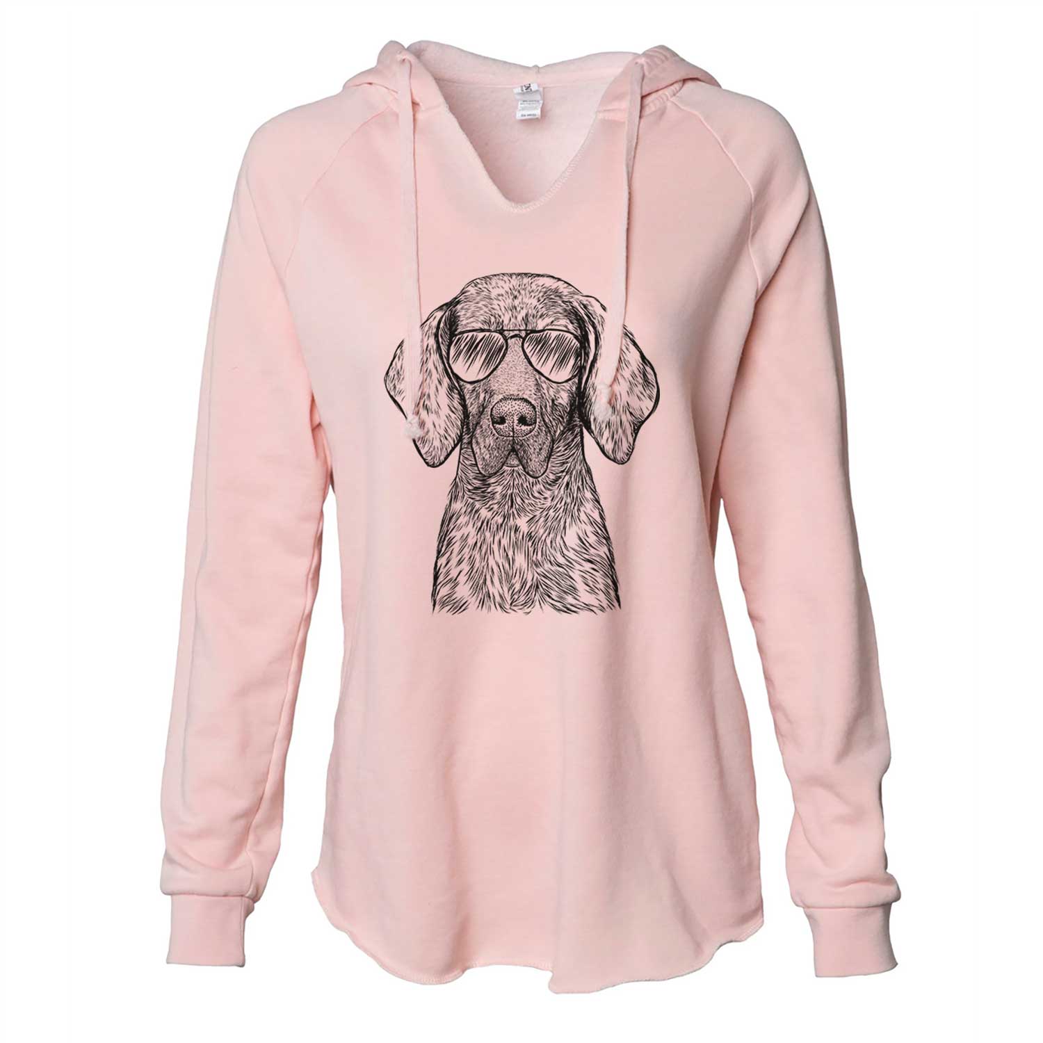 Boone the Plott Hound - Cali Wave Hooded Sweatshirt