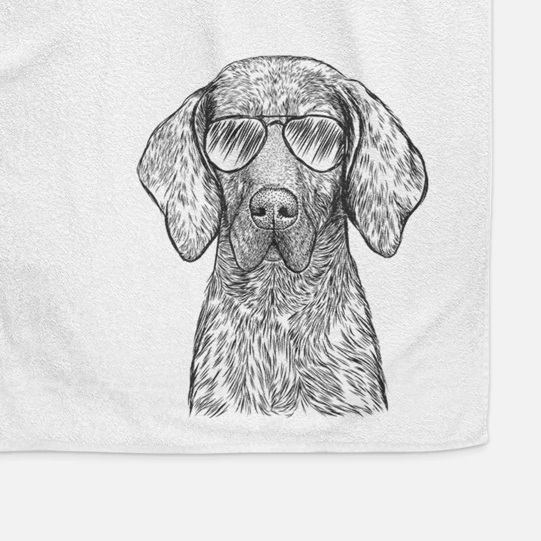 Boone the Plott Hound Decorative Hand Towel