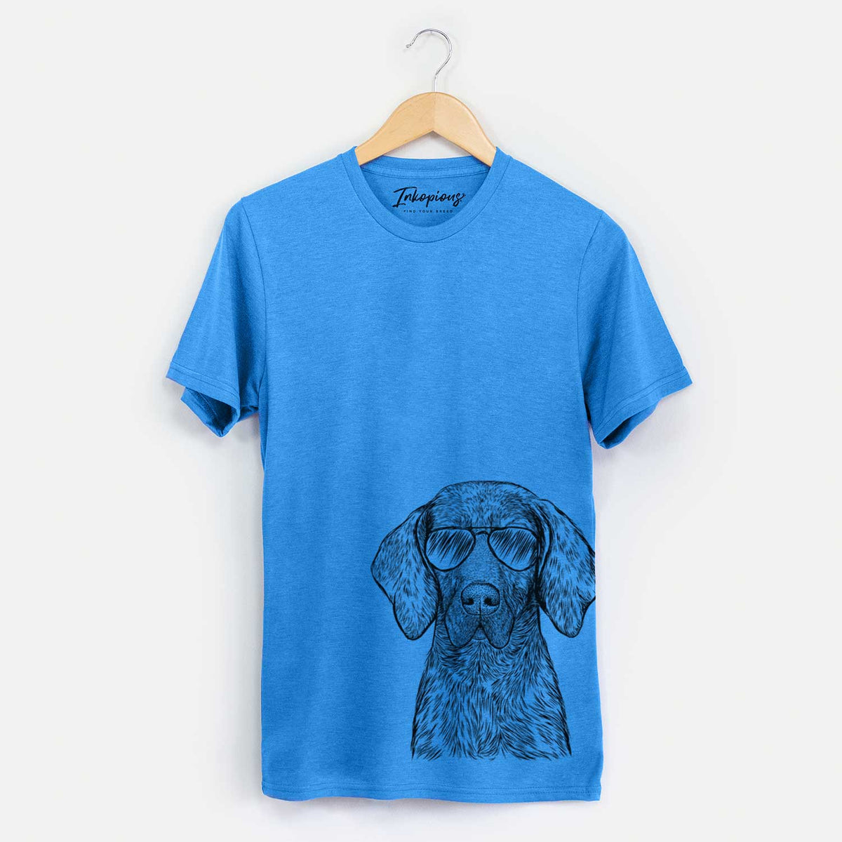 Aviator Boone the Plott Hound - Unisex Crewneck