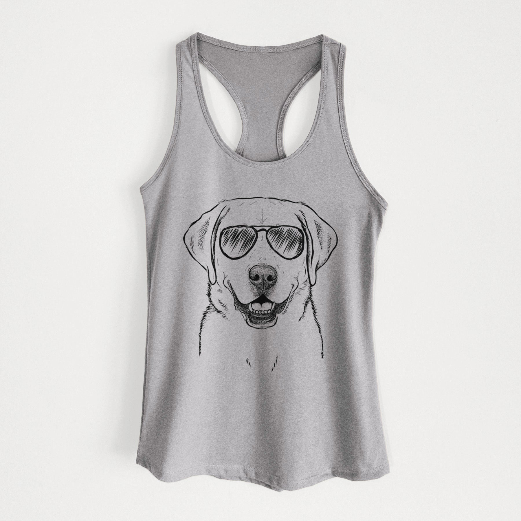 Booney the Labrador Retriever - Women's Racerback Tanktop