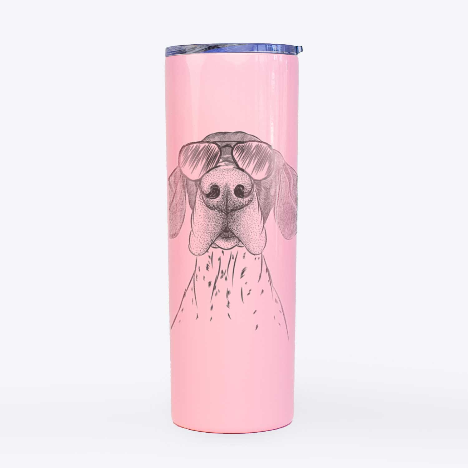 Booze the German Shorthaired Pointer - 20oz Skinny Tumbler