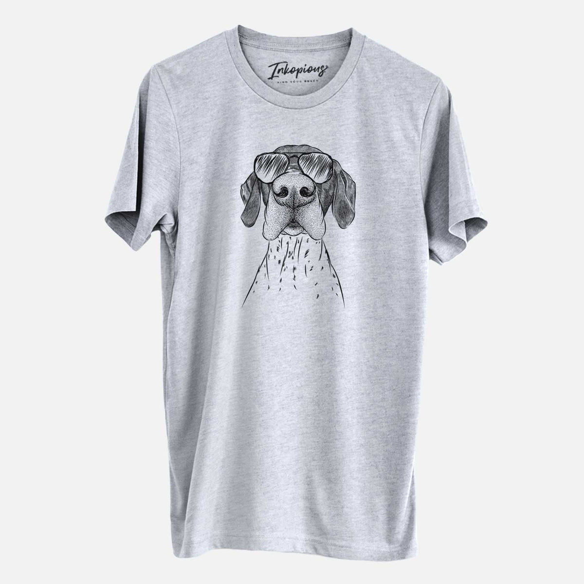 Aviator Booze the German Shorthaired Pointer - Unisex Crewneck
