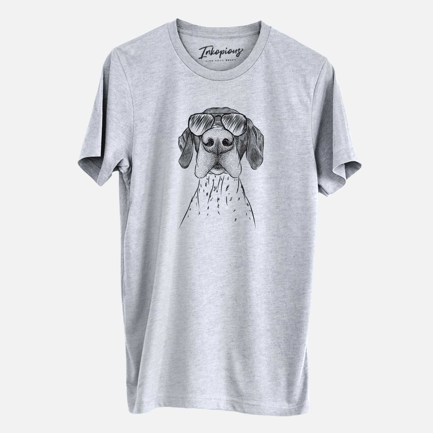 Aviator Booze the German Shorthaired Pointer - Unisex Crewneck