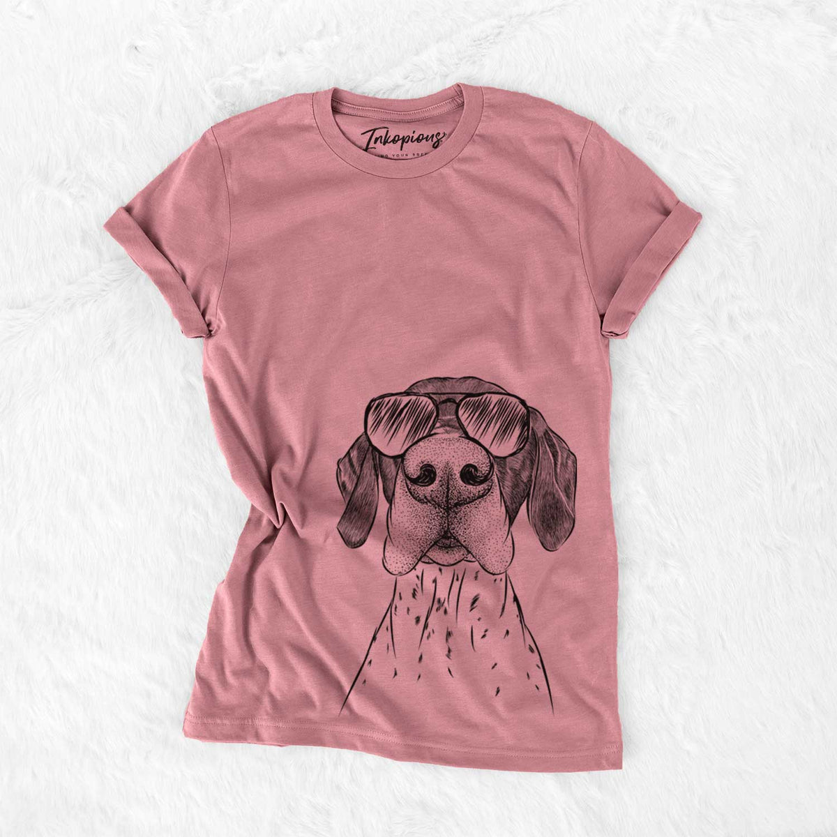 Aviator Booze the German Shorthaired Pointer - Unisex Crewneck
