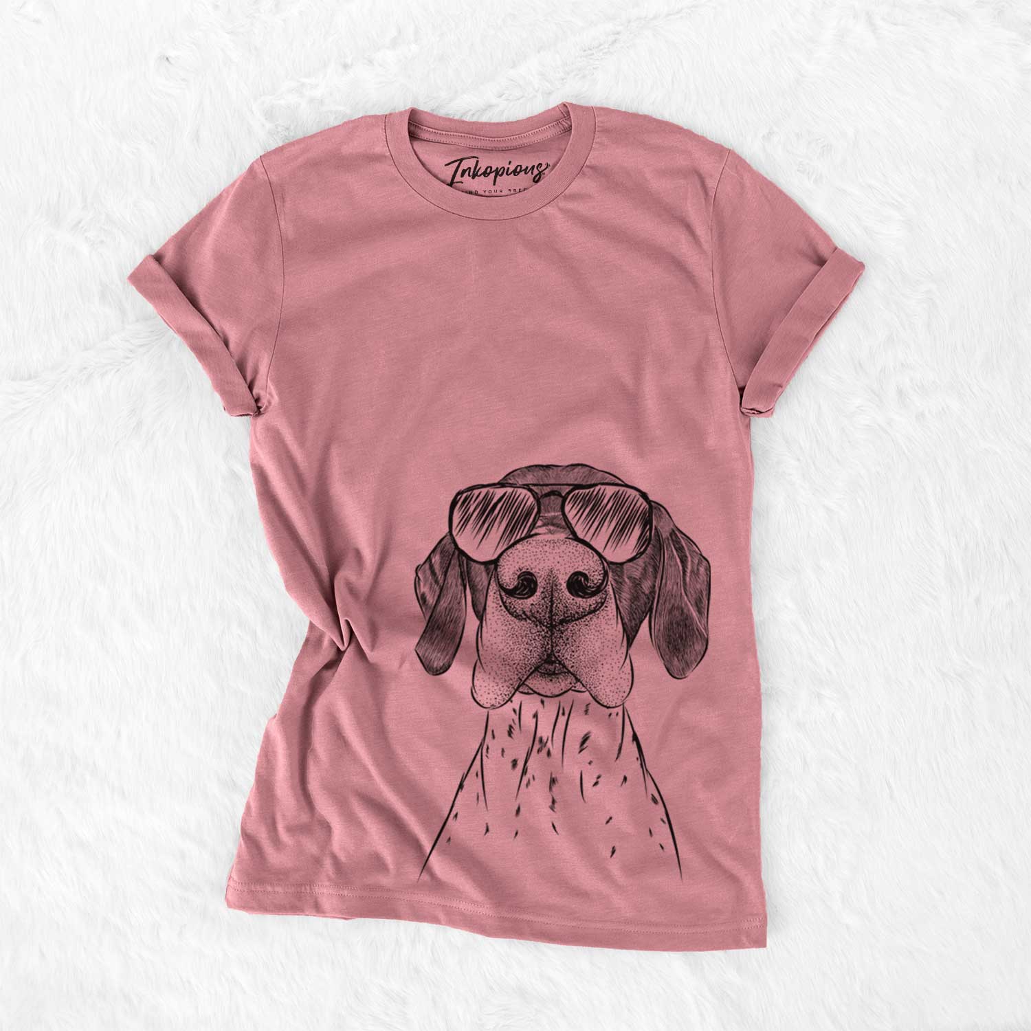 Aviator Booze the German Shorthaired Pointer - Unisex Crewneck