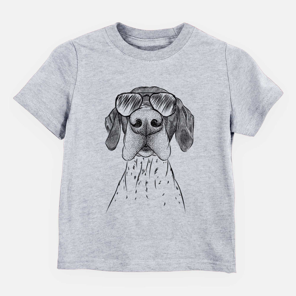 Aviator Booze the German Shorthaired Pointer - Kids/Youth/Toddler Shirt