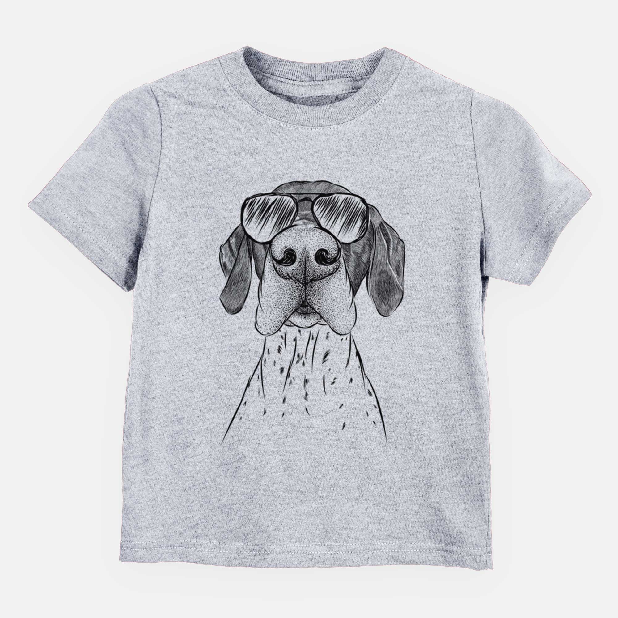 Aviator Booze the German Shorthaired Pointer - Kids/Youth/Toddler Shirt