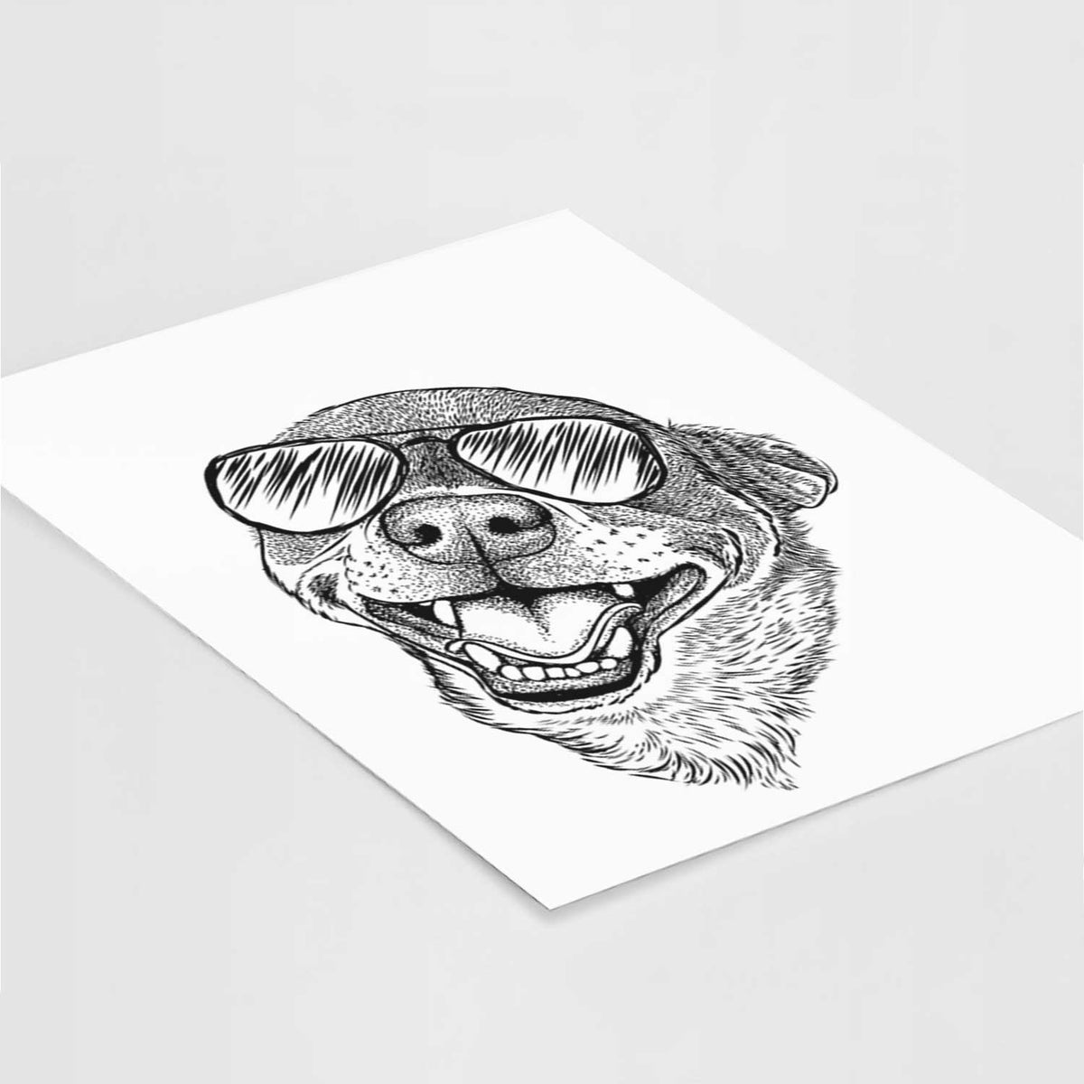 Boss the Chihuahua Art Print