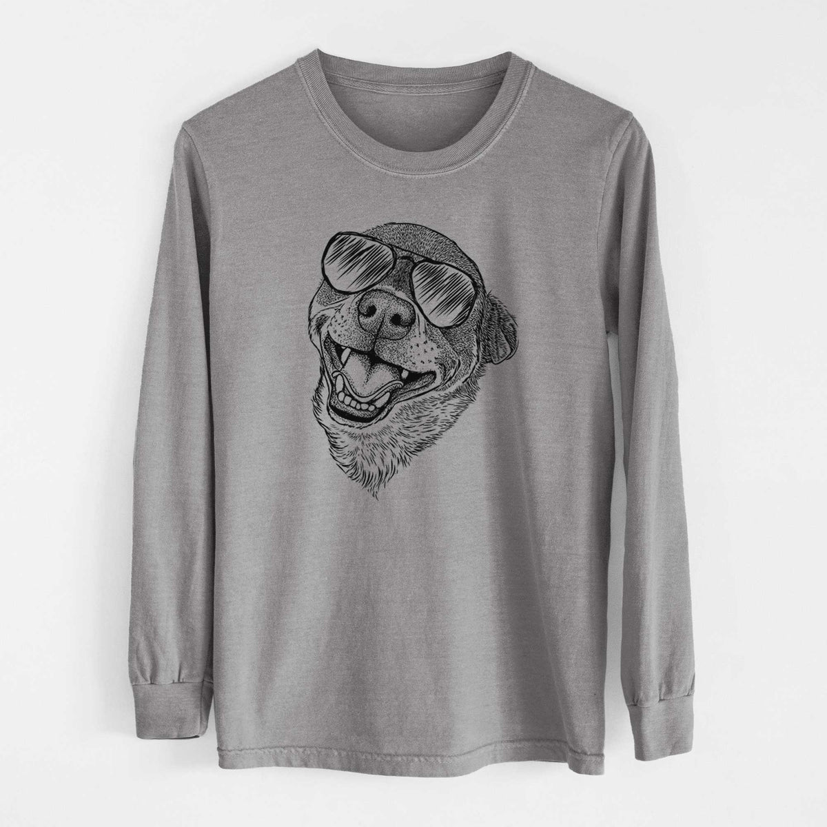 Aviators Boss the Chihuahua - Heavyweight 100% Cotton Long Sleeve