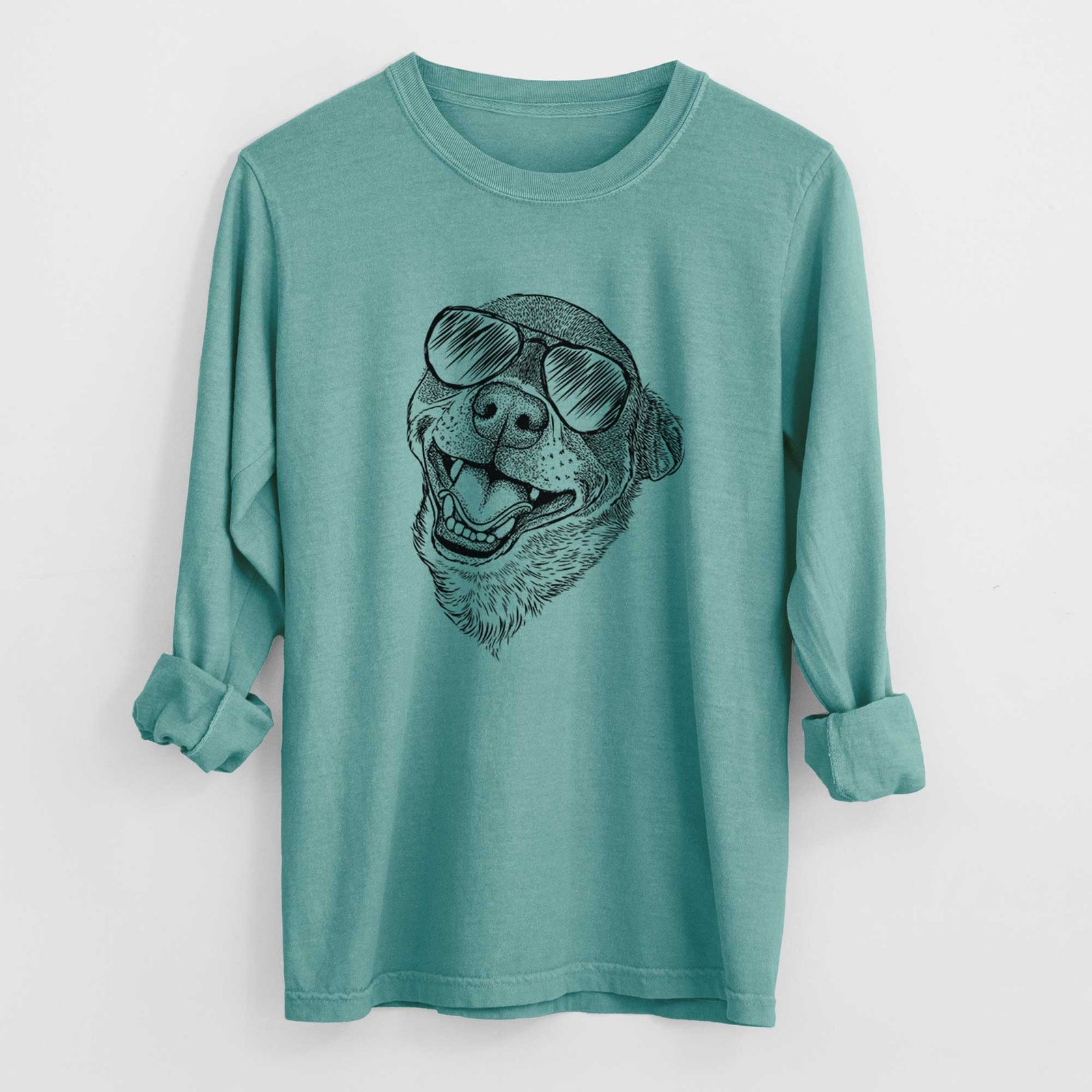 Aviators Boss the Chihuahua - Heavyweight 100% Cotton Long Sleeve