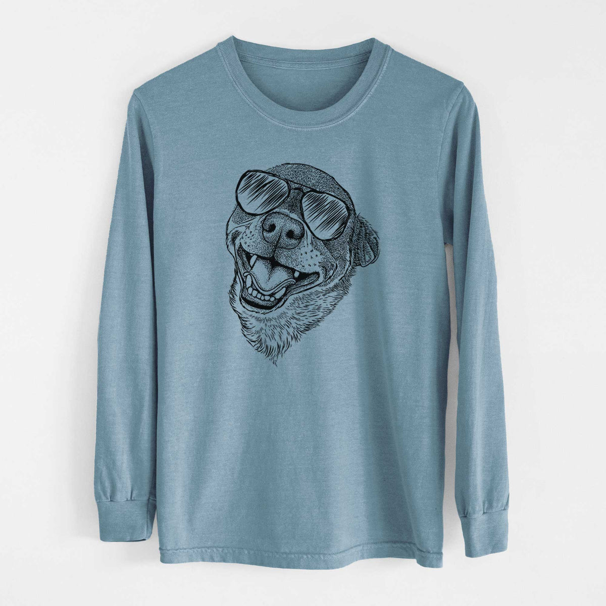 Aviators Boss the Chihuahua - Heavyweight 100% Cotton Long Sleeve