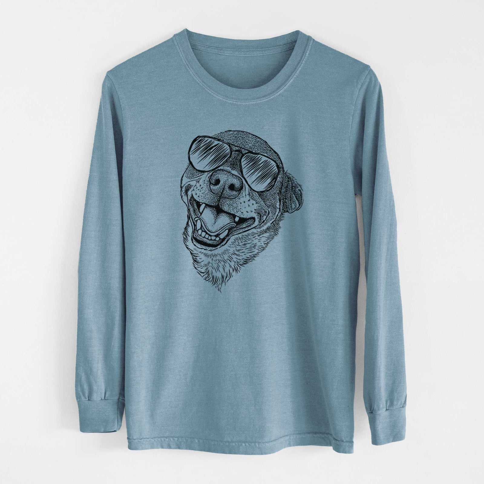 Aviators Boss the Chihuahua - Heavyweight 100% Cotton Long Sleeve