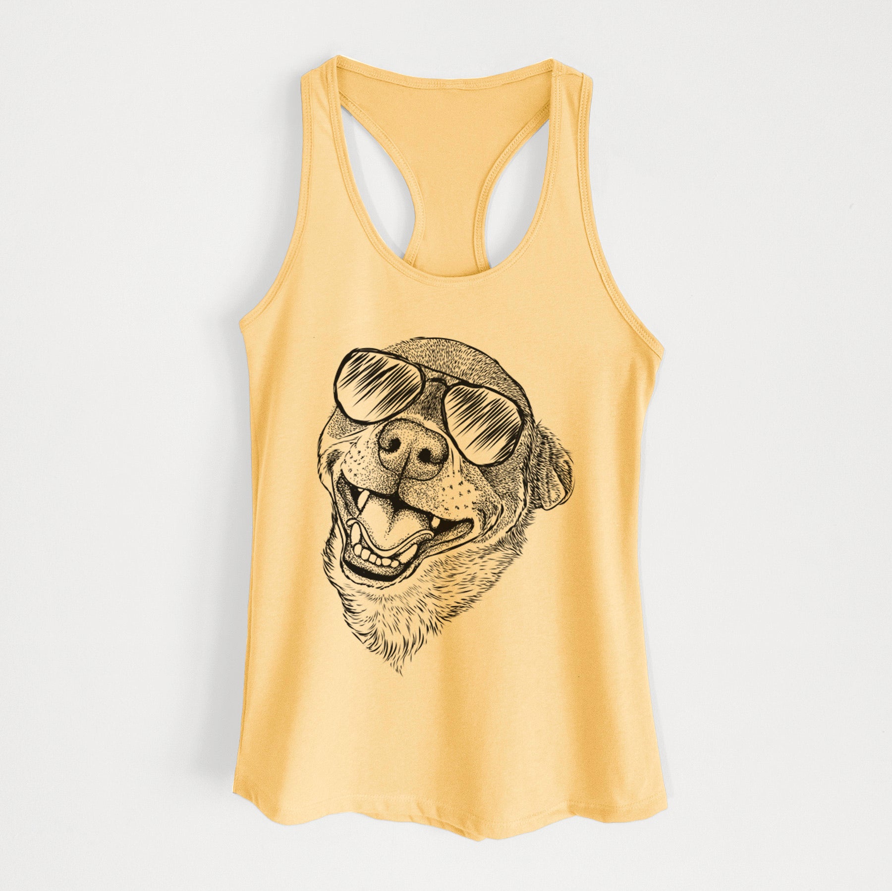 Boss the Chihuahua - Women's Racerback Tanktop