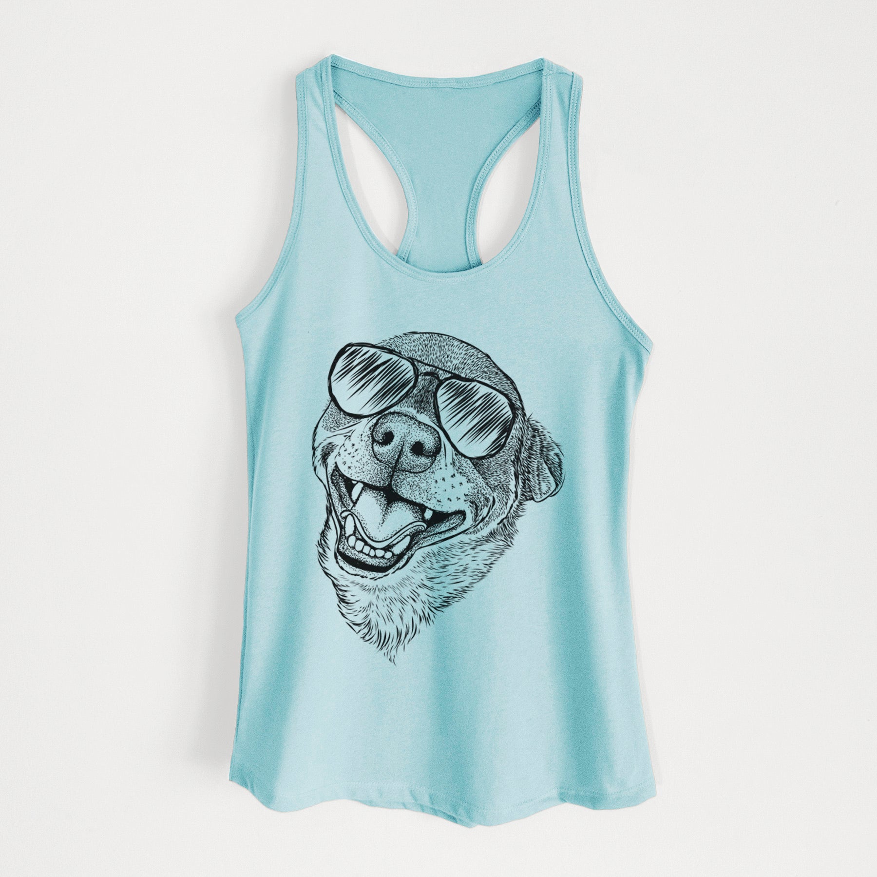 Boss the Chihuahua - Women's Racerback Tanktop