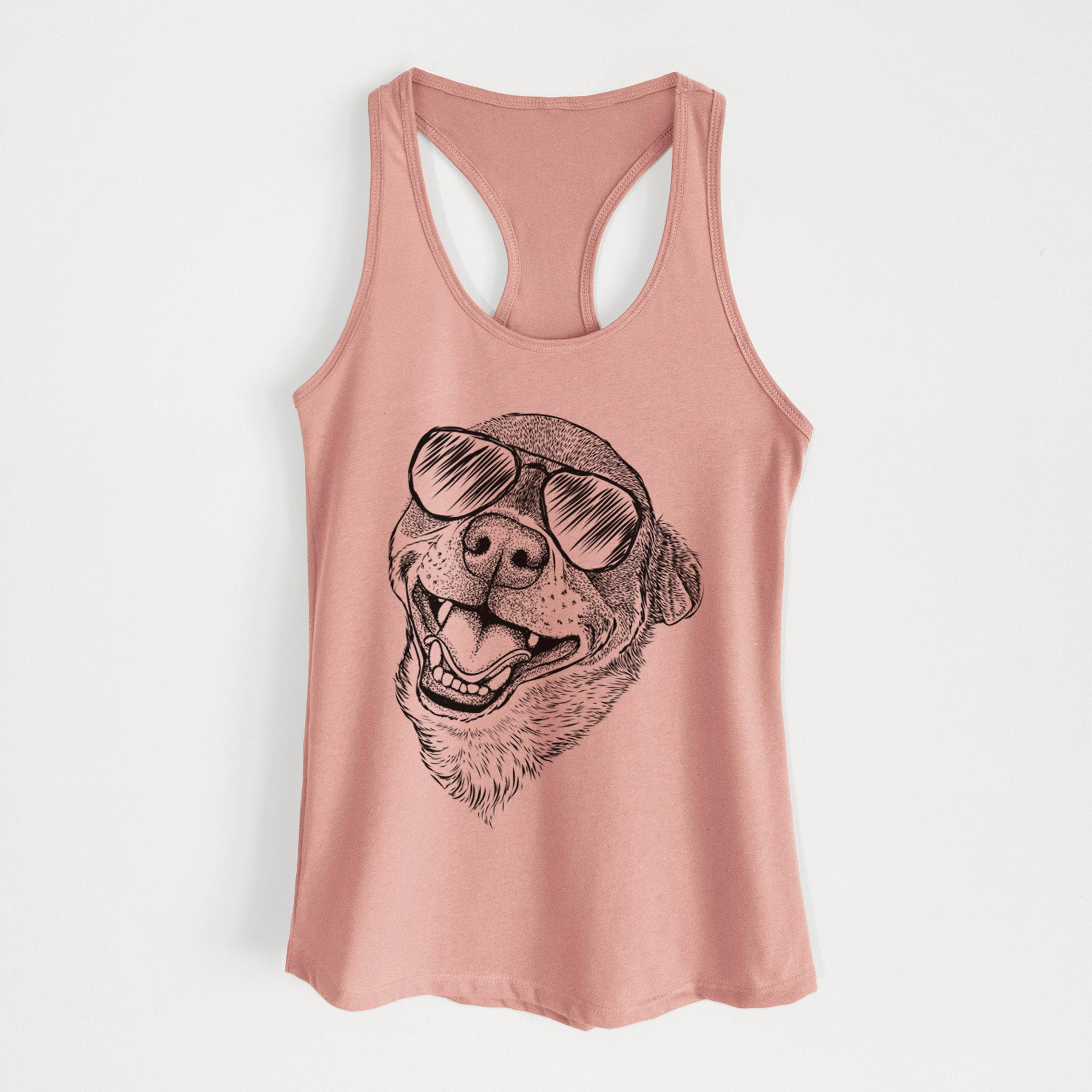 Boss the Chihuahua - Women's Racerback Tanktop