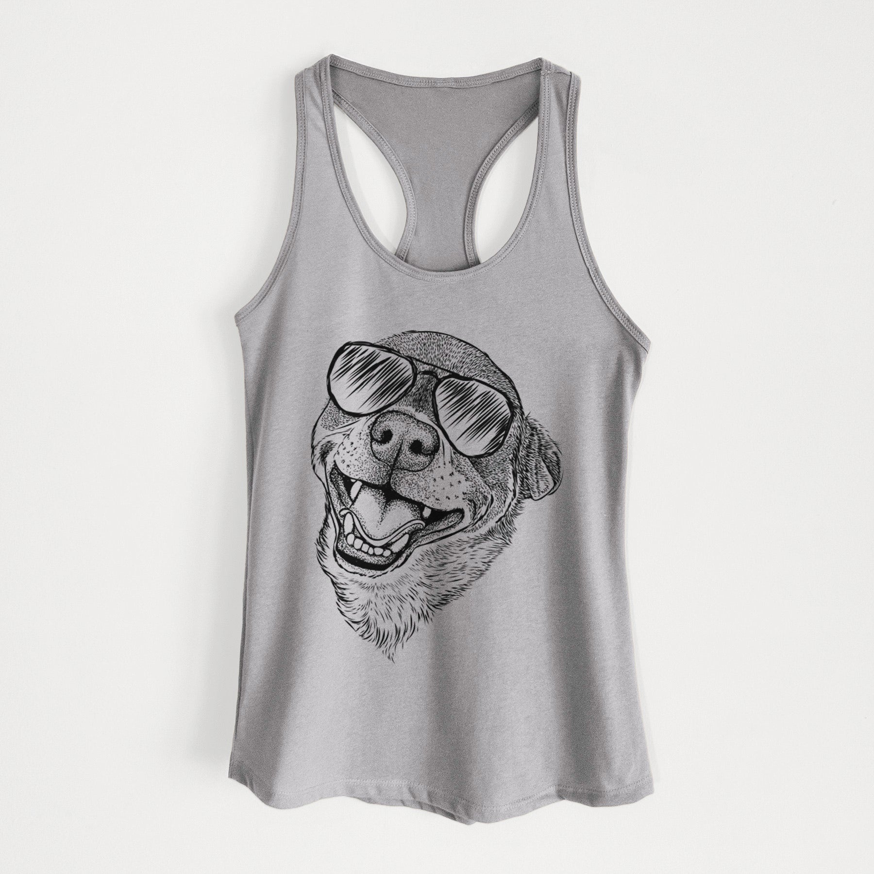 Boss the Chihuahua - Women's Racerback Tanktop