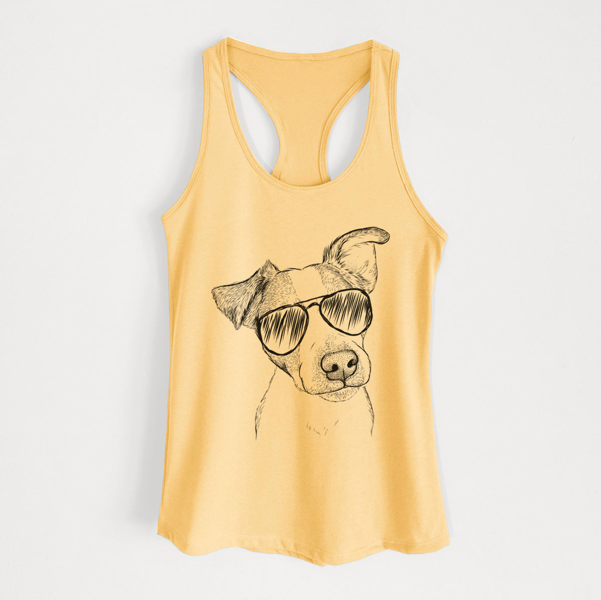 Bosse the Jack Russell Terrier - Women's Racerback Tanktop
