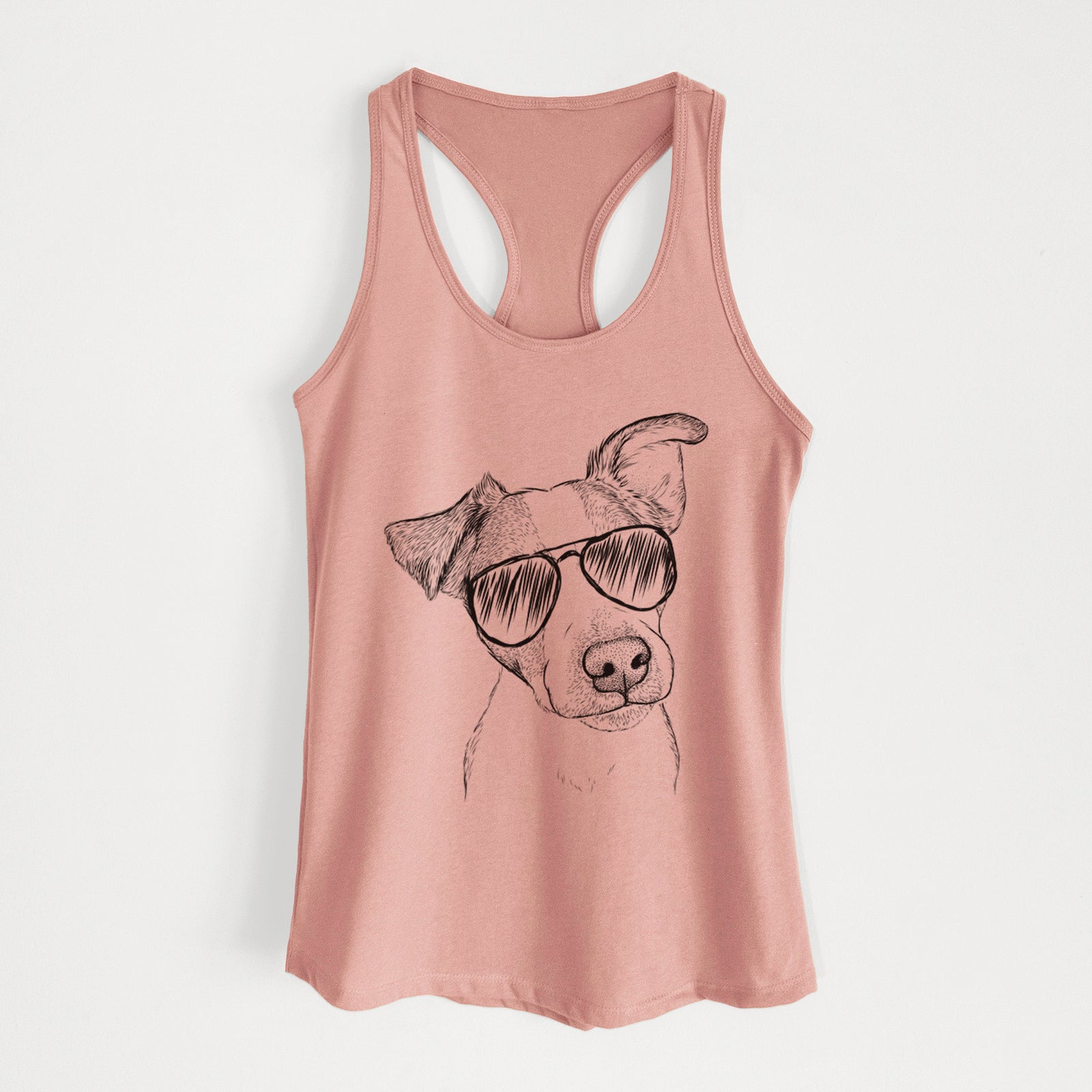 Bosse the Jack Russell Terrier - Women's Racerback Tanktop