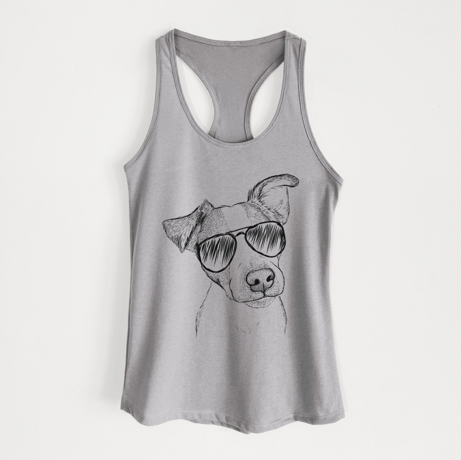 Bosse the Jack Russell Terrier - Women's Racerback Tanktop