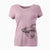 Aviator Bosse the Jack Russell Terrier - Women's V-neck Shirt