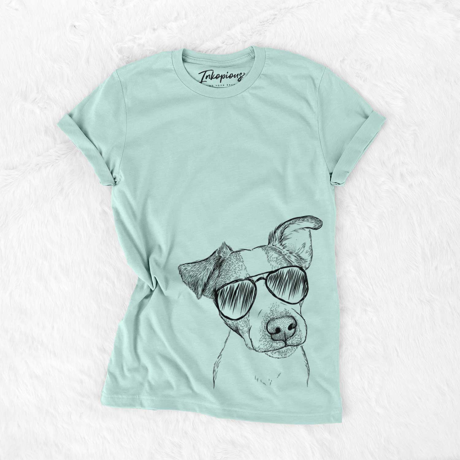 Aviator Bosse the Jack Russell Terrier - Unisex Crewneck