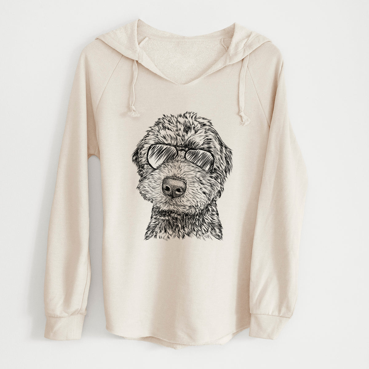 Aviator Bowser the Whoodle - Cali Wave Hooded Sweatshirt