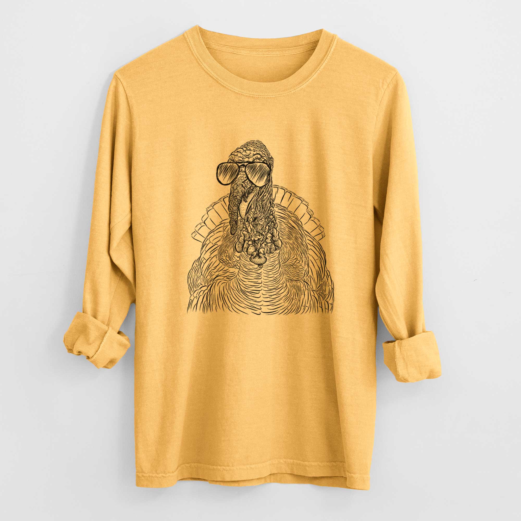 Aviators Brady the Turkey - Heavyweight 100% Cotton Long Sleeve