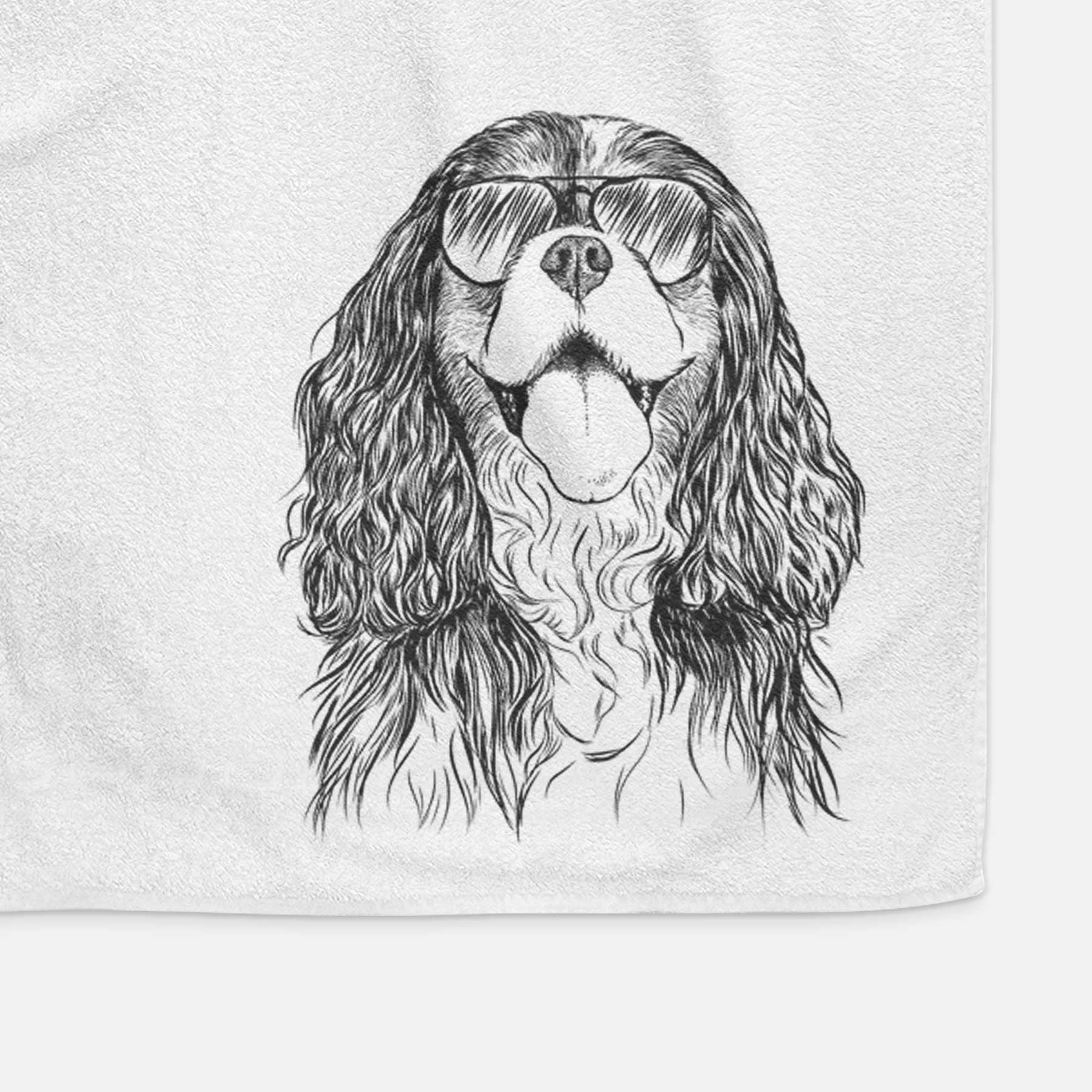 Brandy the Cavalier King Charles Spaniel Decorative Hand Towel