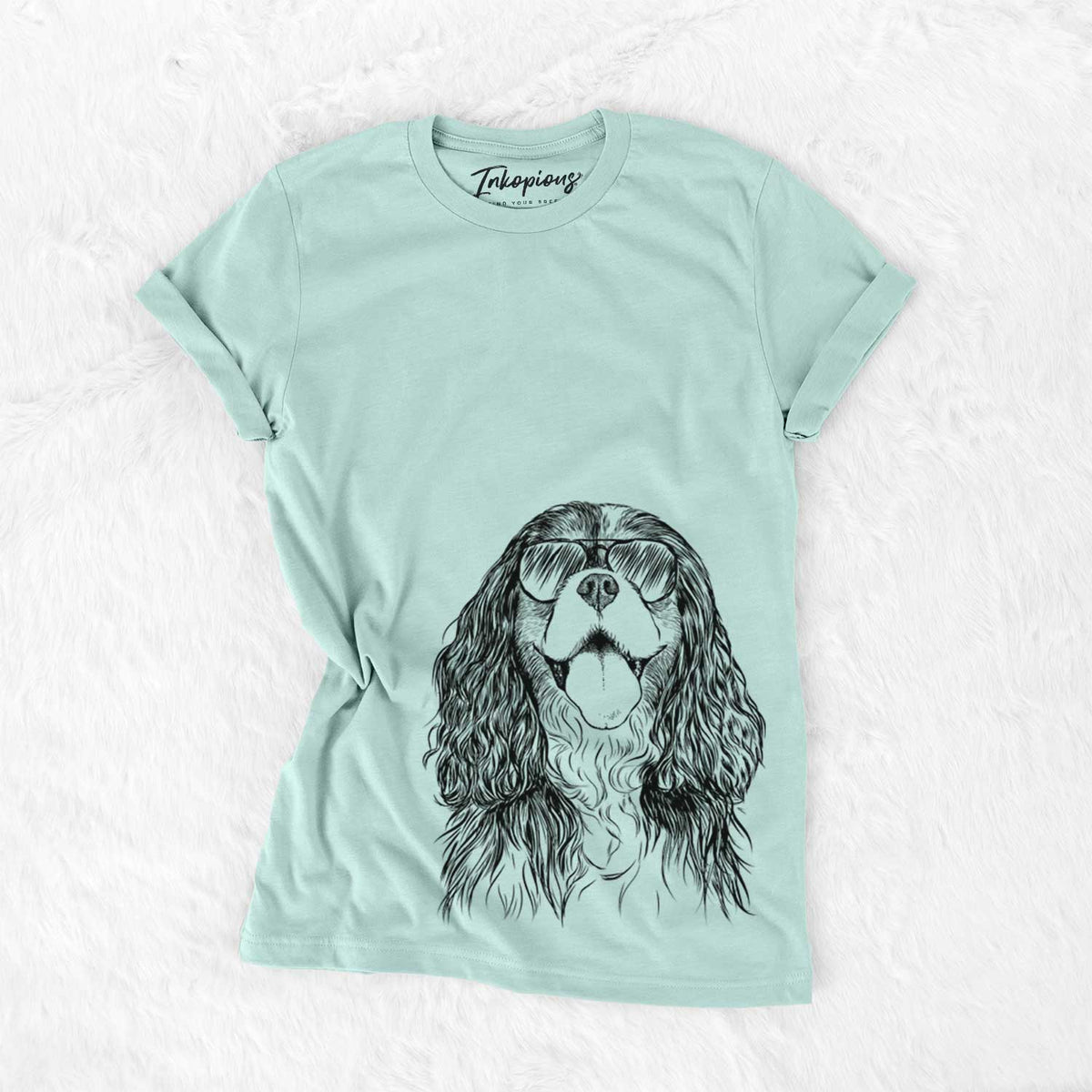 Aviator Brandy the Cavalier King Charles Spaniel - Unisex Crewneck