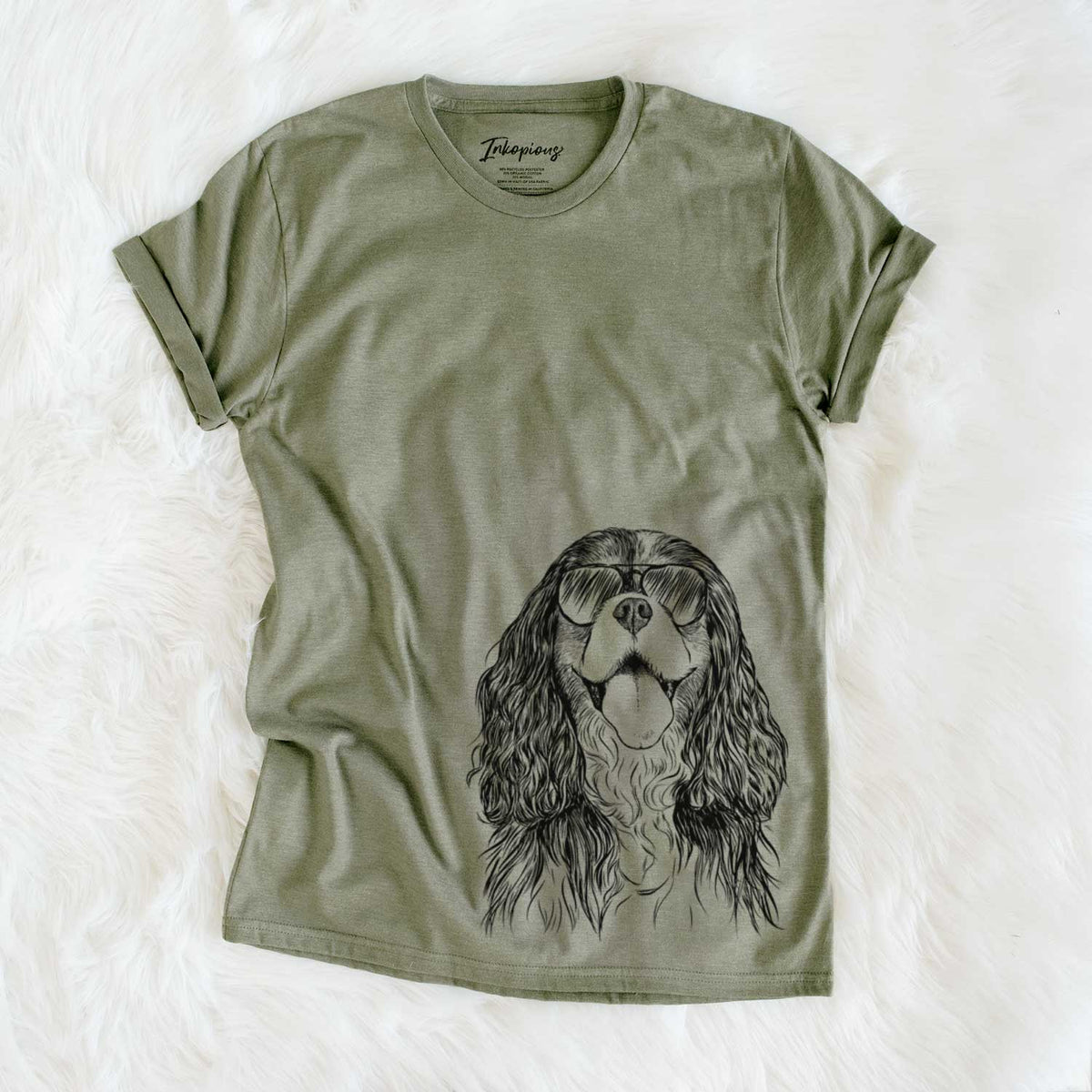 Aviator Brandy the Cavalier King Charles Spaniel - Unisex Crewneck