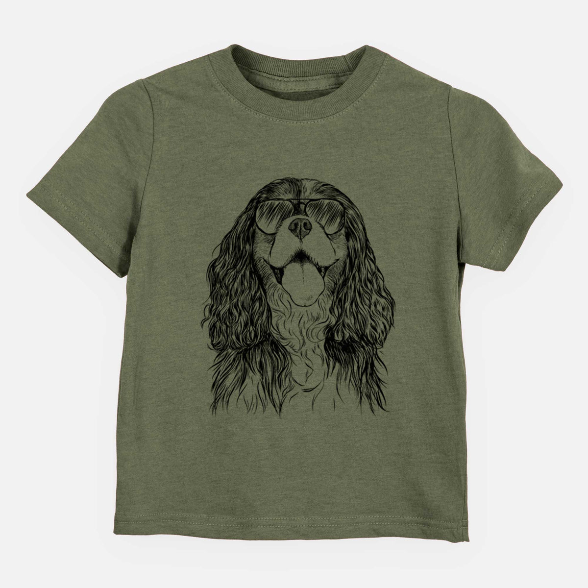 Aviator Brandy the Cavalier King Charles Spaniel - Kids/Youth/Toddler Shirt