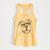 Bravo the Bulldog Mix - Women's Racerback Tanktop