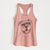 Bravo the Bulldog Mix - Women's Racerback Tanktop