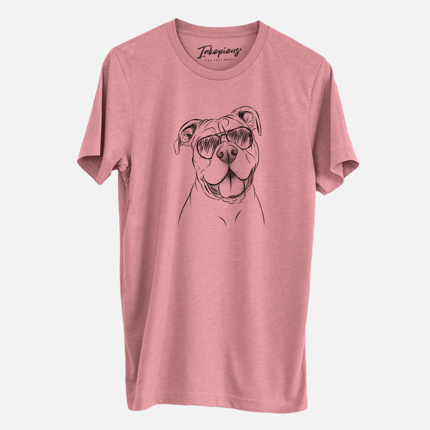 Aviator Bravo the Bulldog Mix - Unisex Crewneck