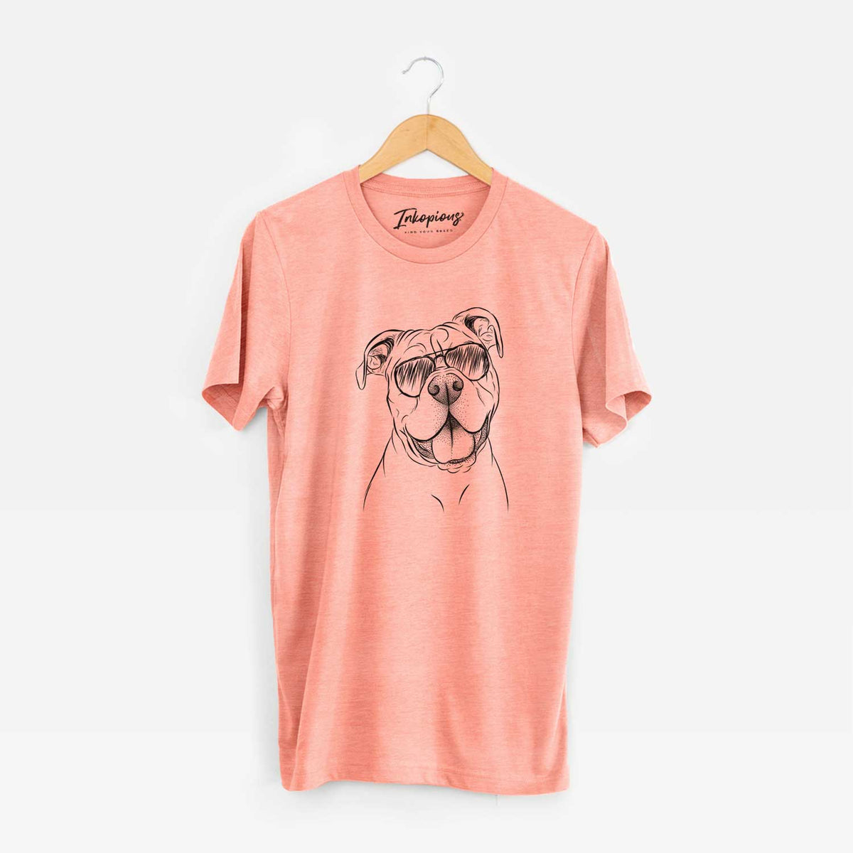 Aviator Bravo the Bulldog Mix - Unisex Crewneck