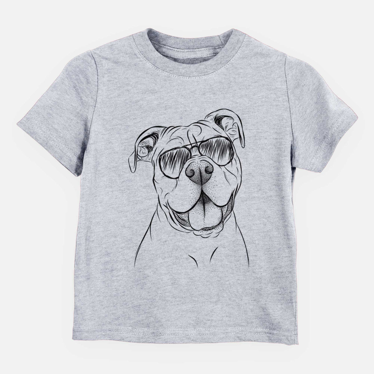 Aviator Bravo the Bulldog Mix - Kids/Youth/Toddler Shirt