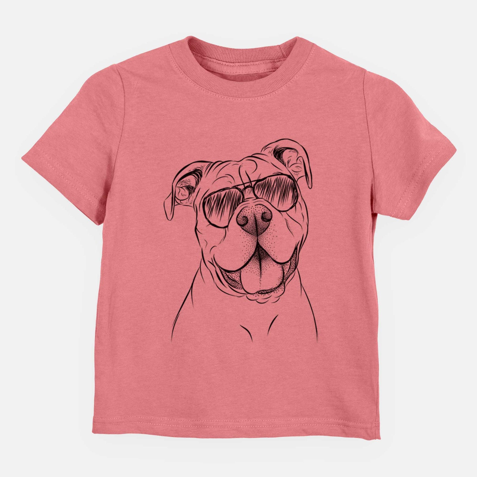 Aviator Bravo the Bulldog Mix - Kids/Youth/Toddler Shirt