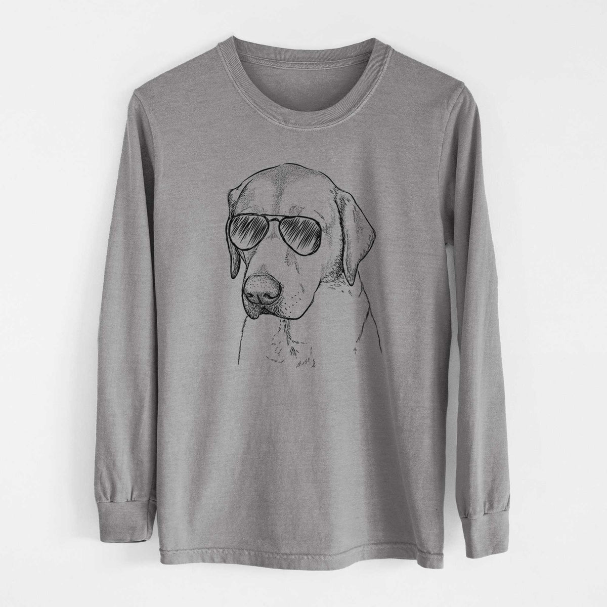 Aviators Braxton the Yellow Lab - Heavyweight 100% Cotton Long Sleeve