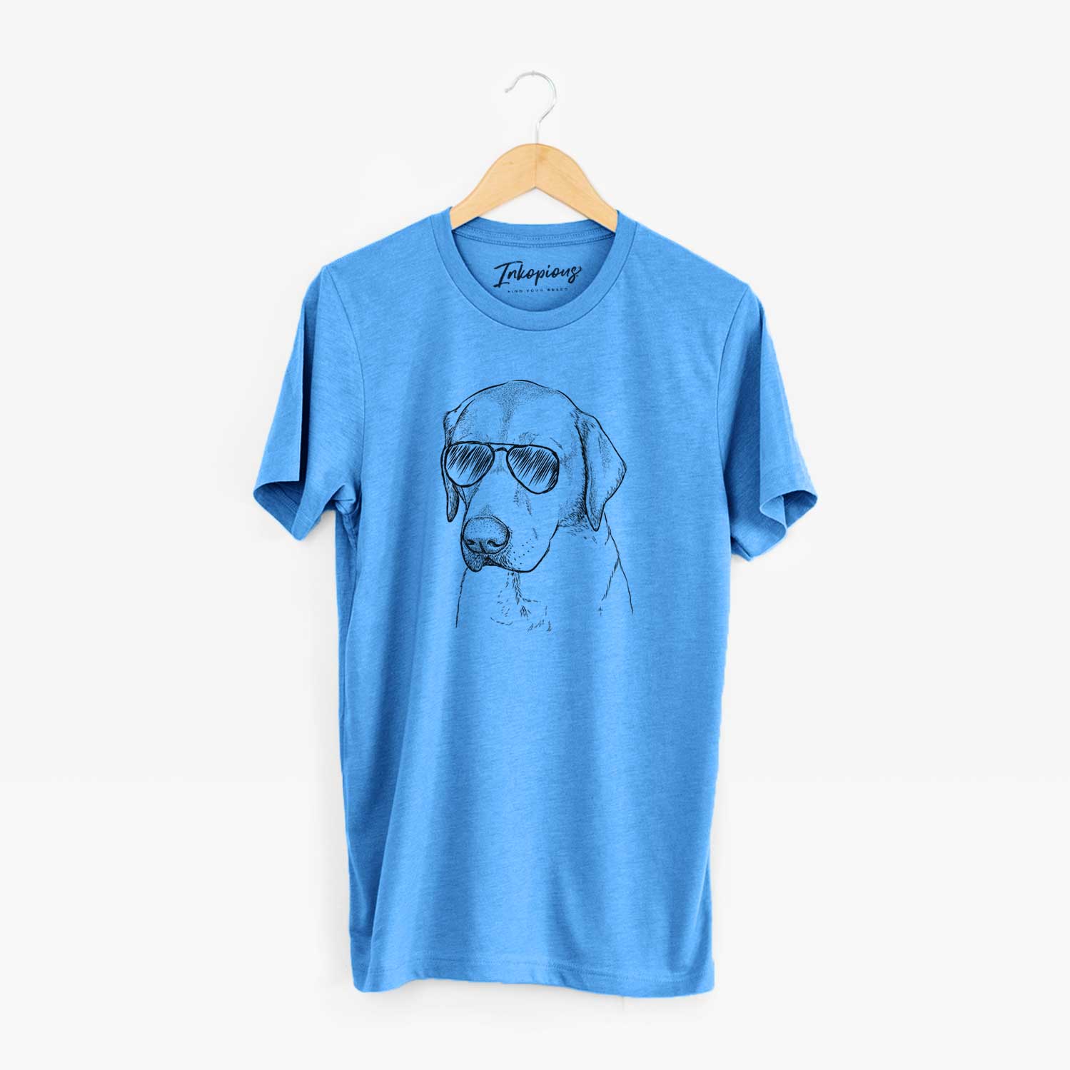 Aviator Braxton the Yellow Lab - Unisex Crewneck