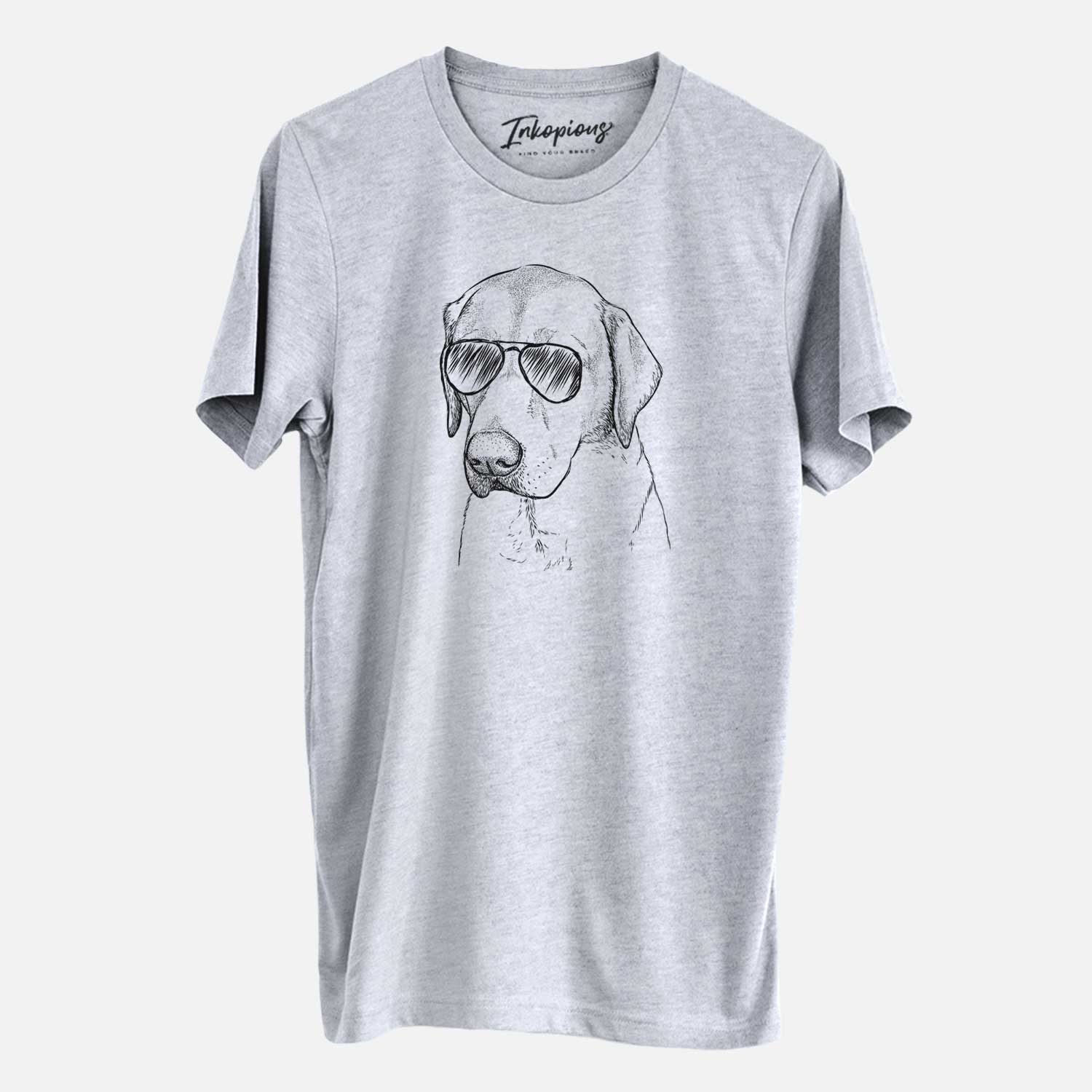 Aviator Braxton the Yellow Lab - Unisex Crewneck