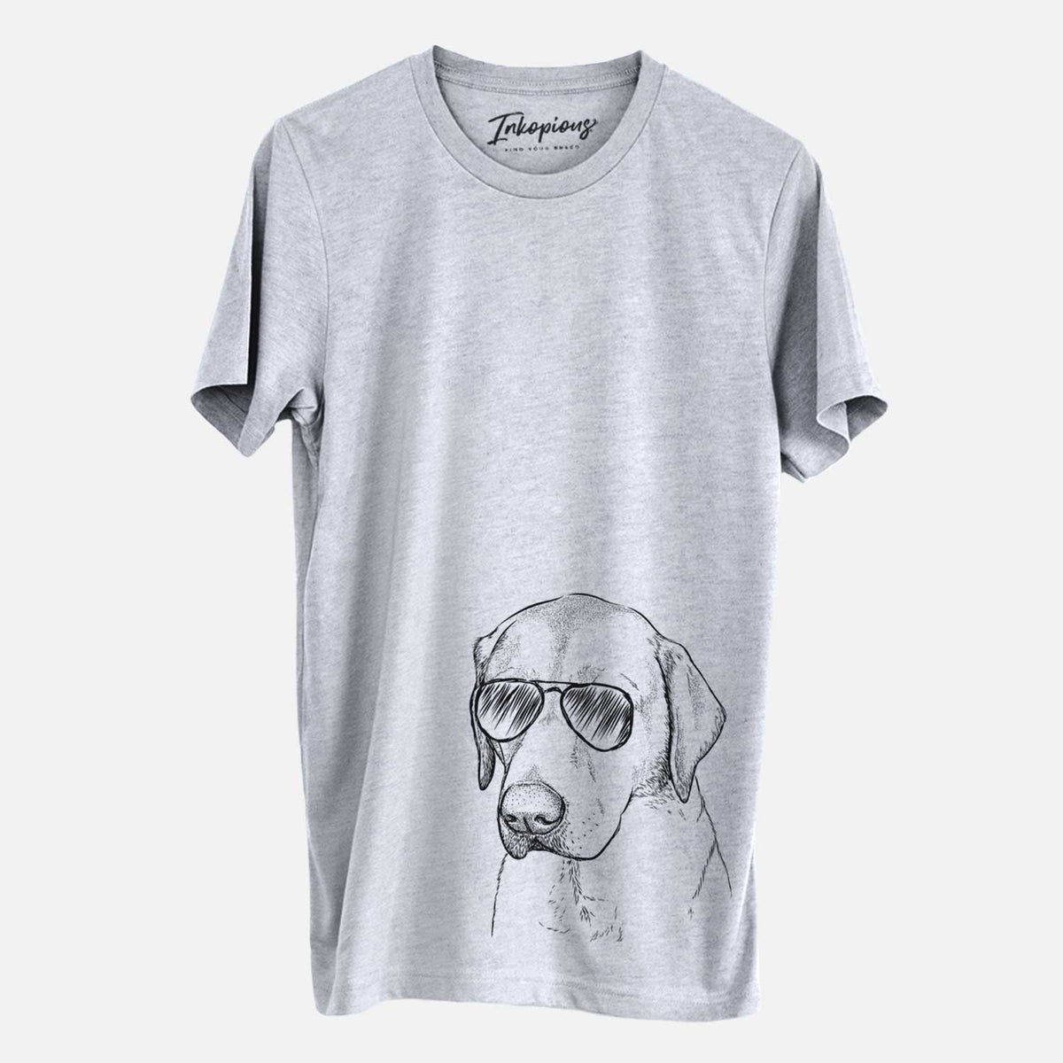 Aviator Braxton the Yellow Lab - Unisex Crewneck