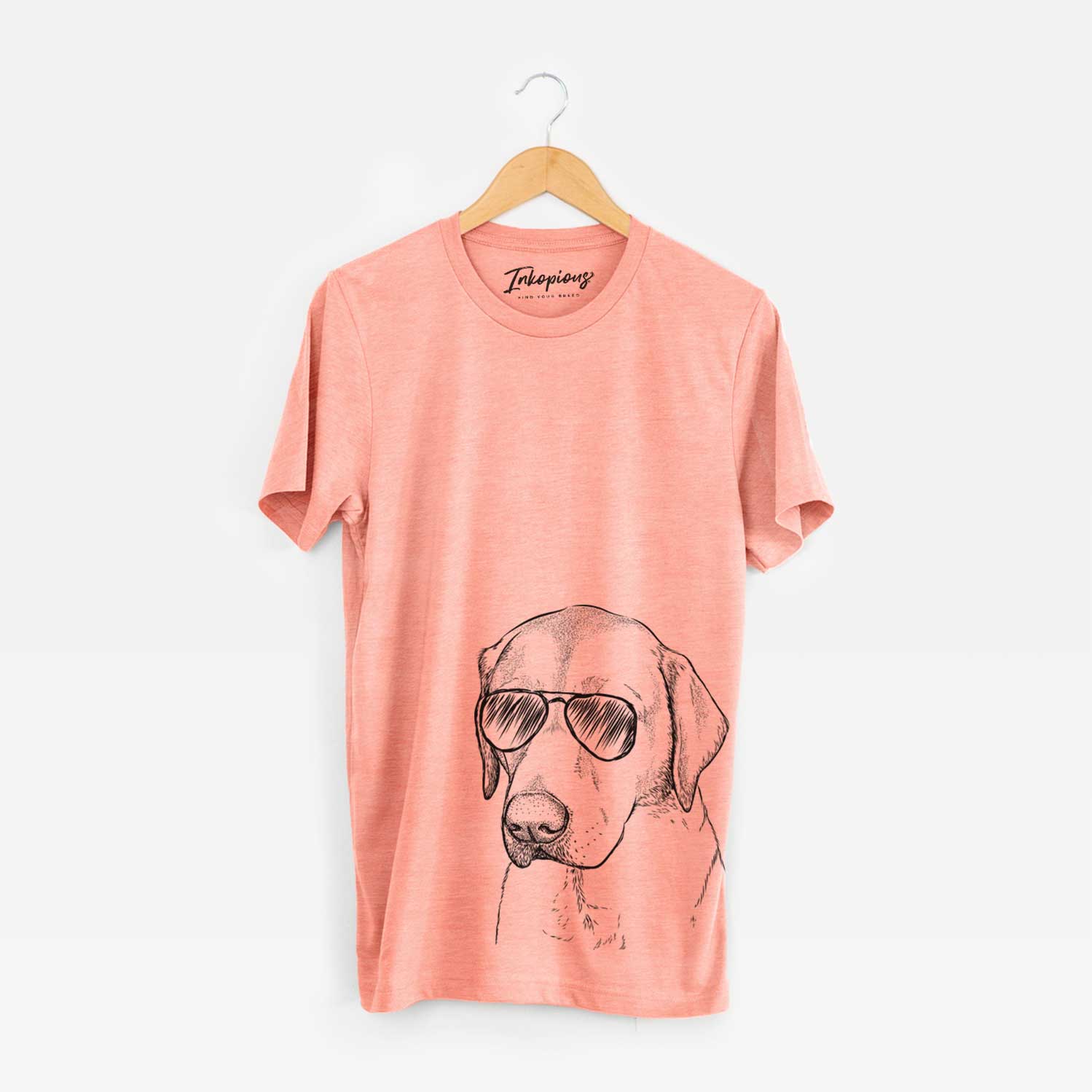 Aviator Braxton the Yellow Lab - Unisex Crewneck